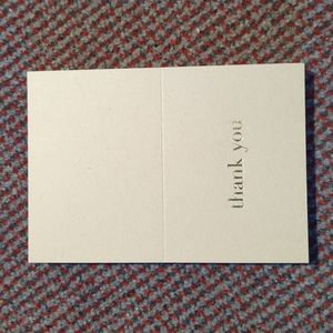 45 Minimalist Thank you cards